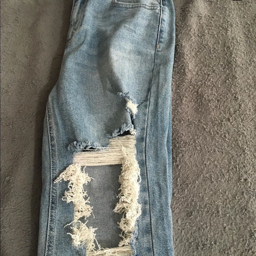 ripped jeans